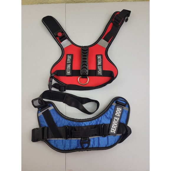 Dog Harness S/M (Service Dog & Emotional Support) Lot (2) - Picture 1 of 8